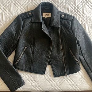 COPY - Vegan leather moto jacket
